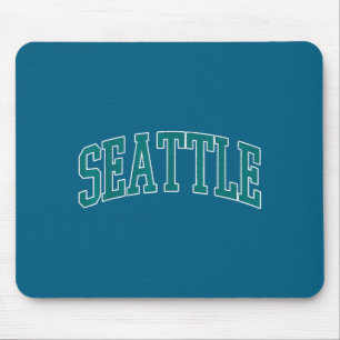 Klassieke seattle klassieke design mannen vrouwen muismat