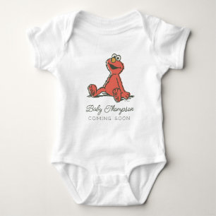 Klassieke Sesame Street - Elmo Nieuwe Baby Komt Er Romper