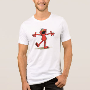 Klassieke Sesamstraat Elmo Tri-Blend Shirt