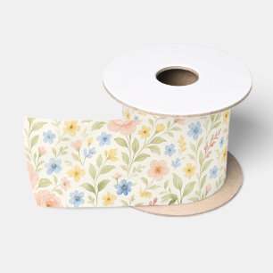 Klassieke Shabby Chic Franse Bloem Kunst Patroon Lint
