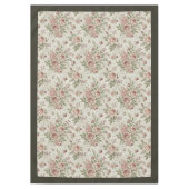 Klassieke Shabby Chic Tijdloze Eetervaring Tafelkleed (Voorkant)