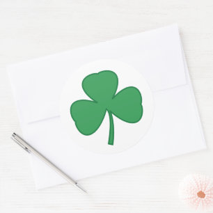 Klassieke Shamrock Stickers