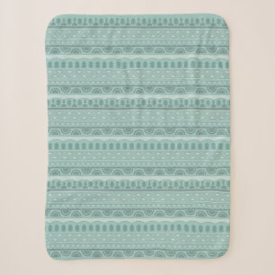 Klassieke Sherpa Throw Blanket in Green