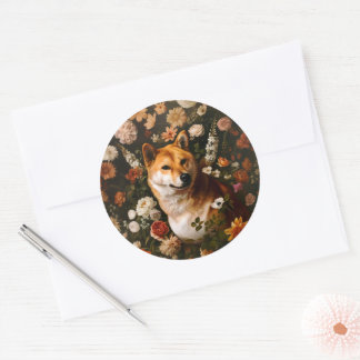 Klassieke Shibu Inu - Sticker