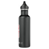 Klassieke Show Oldsmobile Rocket Logo Waterfles (Rechts)