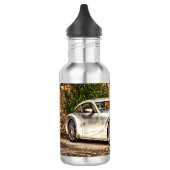 Klassieke Silver Sportauto Waterfles (Links)
