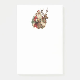 Klassieke Sinterklaas Rijden Een Rendier Kerstmis Post-it® Notes