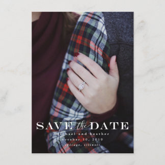 Klassieke sla de datum op save the date