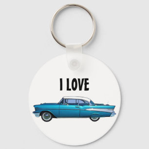 Klassieke sleutelhanger 1957 Chevy BelAire