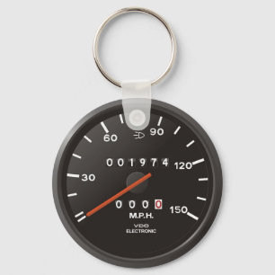 Klassieke snelheidsmeter 911 (oude luchtgekoelde a sleutelhanger