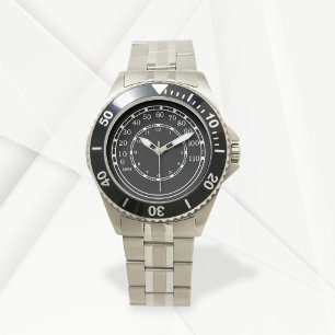 Klassieke snelheidsmeter horloge