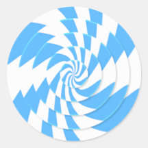 Klassieke Snoep Sucker Round Sticker