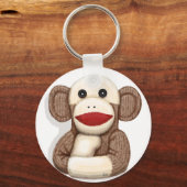 Klassieke socket aap sleutelhanger (Voorkant)