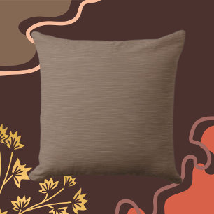 Klassieke, Solid Brown Kussen