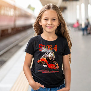 Klassieke Southern Pacific GS-4 Stoomlocomotief T-shirt