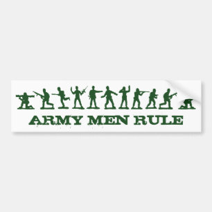 Klassieke Speelgoed Soldaten Bumpersticker