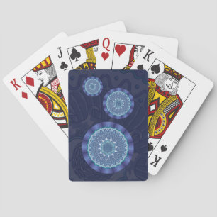 Klassieke speelkaarten voor water Mandala