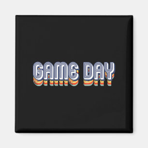 Klassieke Speldag Retro American Football Volleyba Magneet