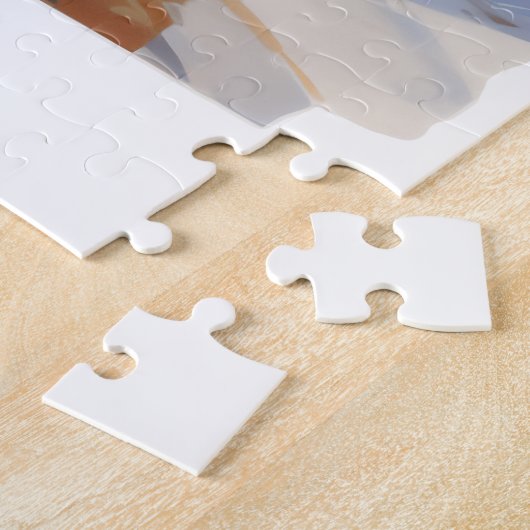 Klassieke spierwagen legpuzzel (Zijkant)