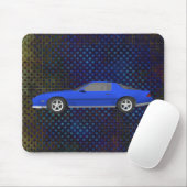Klassieke sportauto: 3D-model: Custom Mousepad Muismat (Met muis)