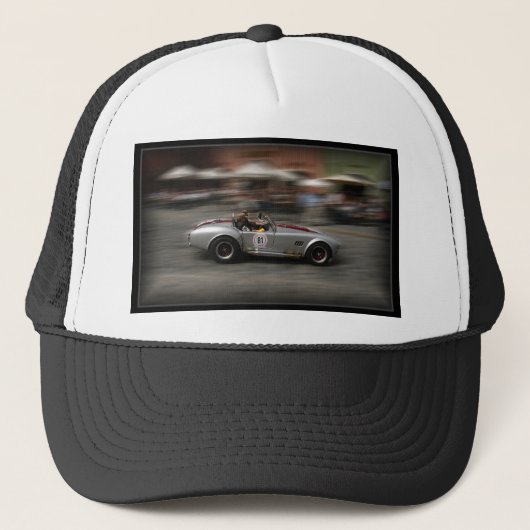 Klassieke sportauto trucker pet (Voorkant)