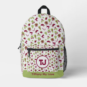 Klassieke sportieve gymrugzak voor jongens bedrukte rugzak