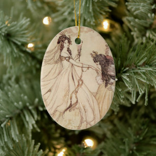 Klassieke sprookjes, Assepoester door Arthur Rackh Keramisch Ornament