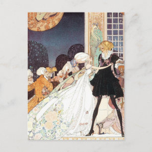 Klassieke Sprookjes Prinses Bruiloft 'Save the Dat Aankondigingskaart