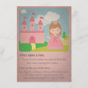 Klassieke Sprookjes Prinses, Meisje Verjaardagsfee Kaart