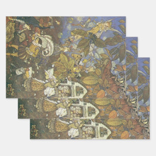 Klassieke Sprookjesfiguren van Edmund Dulac Inpakpapier Vel