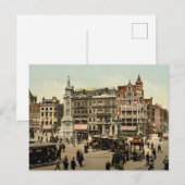 Klassieke stadsgezichten van Amsterdam foto, Briefkaart (Voorkant / Achterkant)