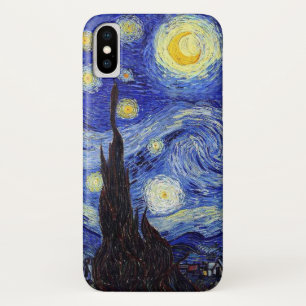 Klassieke Sterrennacht geïnspireerde producten Va iPhone X Hoesje