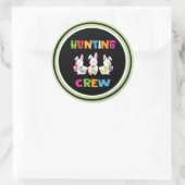 Klassieke Sticker voor paaseijacht (Tas)