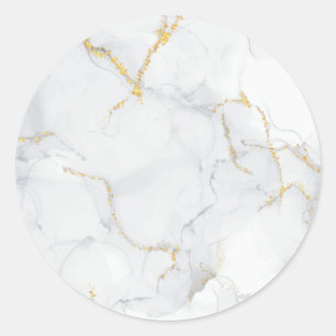 Klassieke Stickers met marmer Pastel Stone Texture