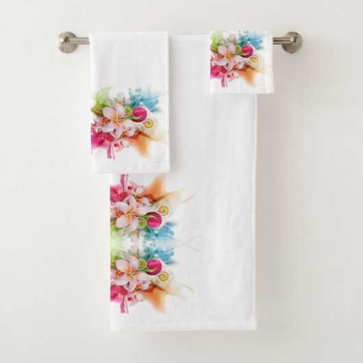 Klassieke stijlen Florals Bad Handdoek (Insitu)