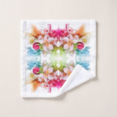 Klassieke stijlen Florals Bad Handdoek (Wasdoekje)