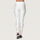 Klassieke stijlen Florals Leggings (Achterkant)