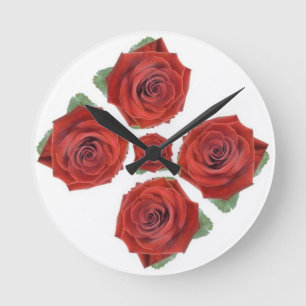 Klassieke stijlen Florals Ronde Klok