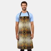 Klassieke stijlen kleuren schort (Gedragen)