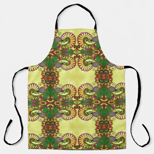 Klassieke stijlen kleuren schort (Voorkant)