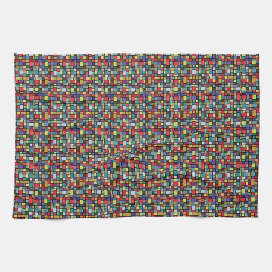 Klassieke stijlen kleuren theedoek (Horizontaal)