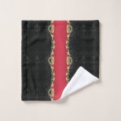 Klassieke stijlen scrollwork bad handdoek (Wasdoekje)