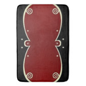 Klassieke stijlen scrollwork badmat (Voorkant Verticaal)