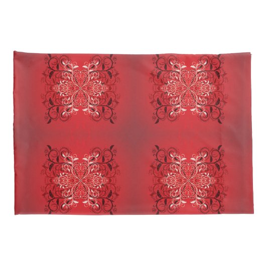 Klassieke stijlen scrollwork kussensloop (Achterkant-Rechts)