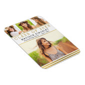 Klassieke Stripes Afstuderen kondiging Magnet Magneet (Rechterzijde)