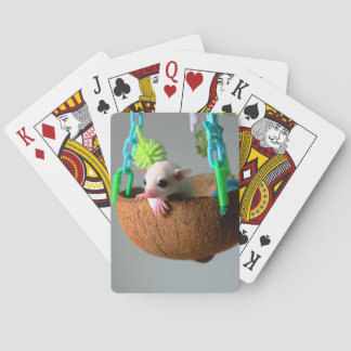 Klassieke suikerzweefkaarten pokerkaarten