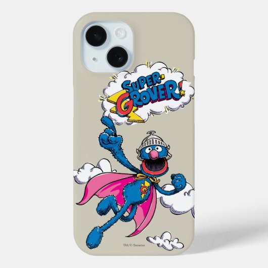 Klassieke Super Grover Case-Mate iPhone Case (Achterkant)