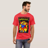 Klassieke SuperCat T-Shirt uit 1950 (Voorkant volledig)