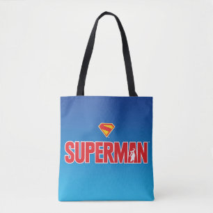Klassieke Superman Bold Logo Draagtas