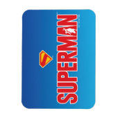 Klassieke Superman Bold Logo Magneet (Verticaal)